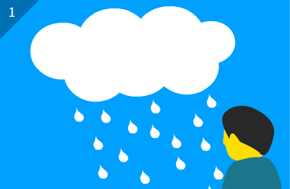 무지개는 햇빛이 공기중의 물방울에 반사되어 보여지는 것입니다. 그래서 비가 오는 곳에서는 무지개를 볼 수 없습니다.