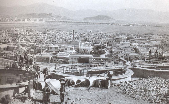 1973 남산정수정 건설공사